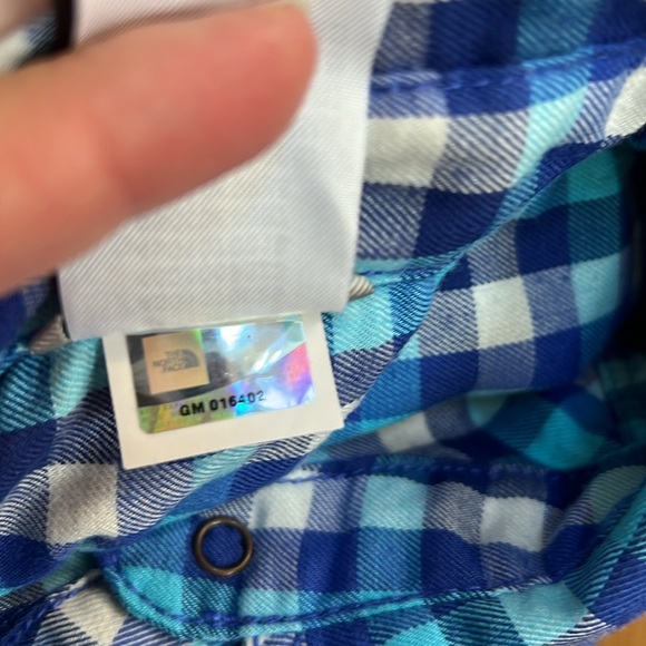 THE NORTH FACE Long Sleeve Plaid Pearl Snap Shirt, Size Large - Picture 10 of 12